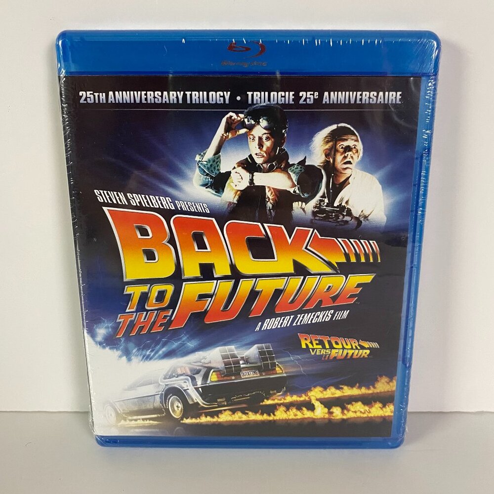NEW Back To The Future Trilogy 25th Anniversary Blu-Ray Factory Sealed